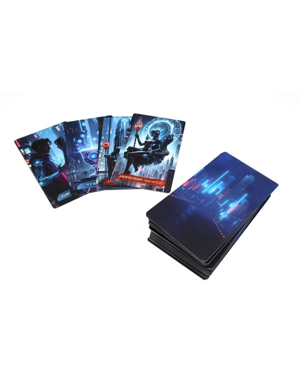Кибертаро (78 карт и книга по QR-коду)