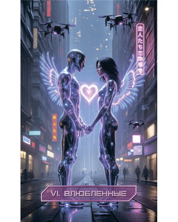 Кибертаро (78 карт и книга по QR-коду)