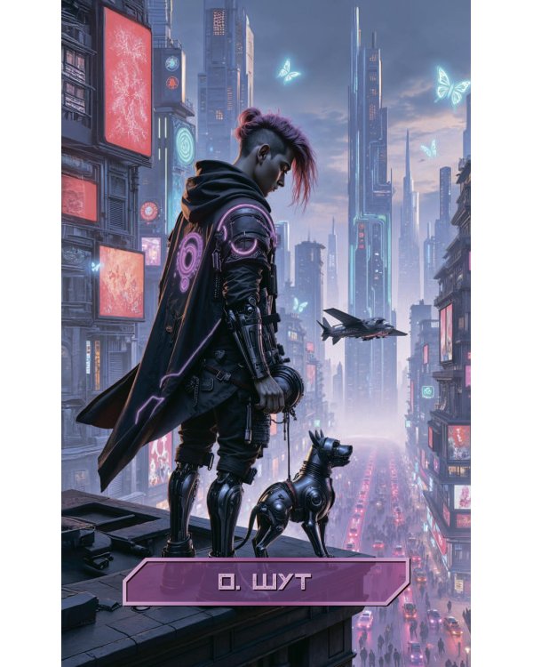 Кибертаро (78 карт и книга по QR-коду)