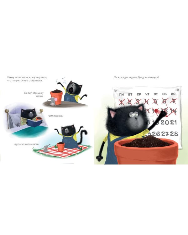 Котенок Шмяк и загадочное зернышко