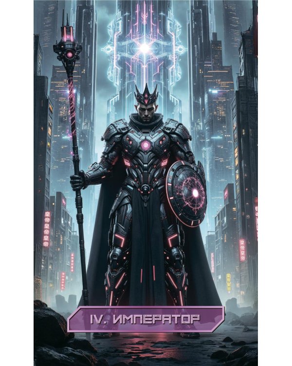 Кибертаро (78 карт и книга по QR-коду)