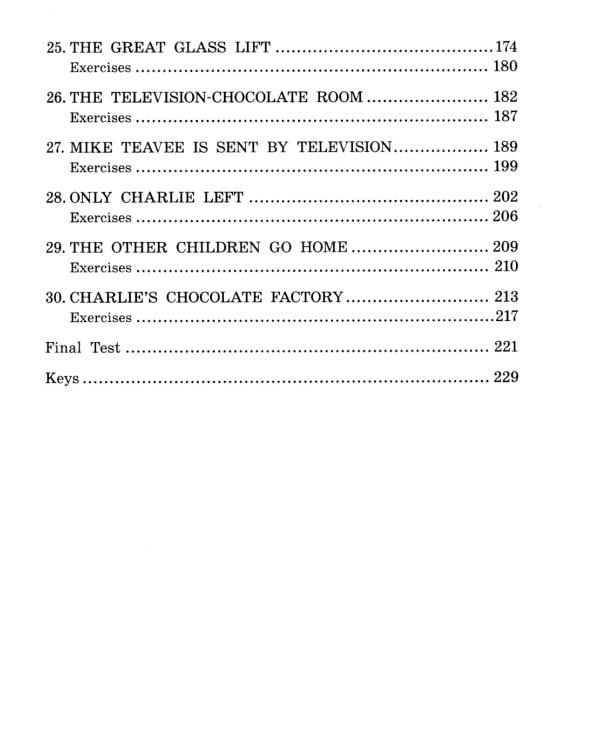 Маленький оборвыш; Чарли и шоколадная фабрика; Тетрадь для записи английских слов. Уровень Pre-Intermediate