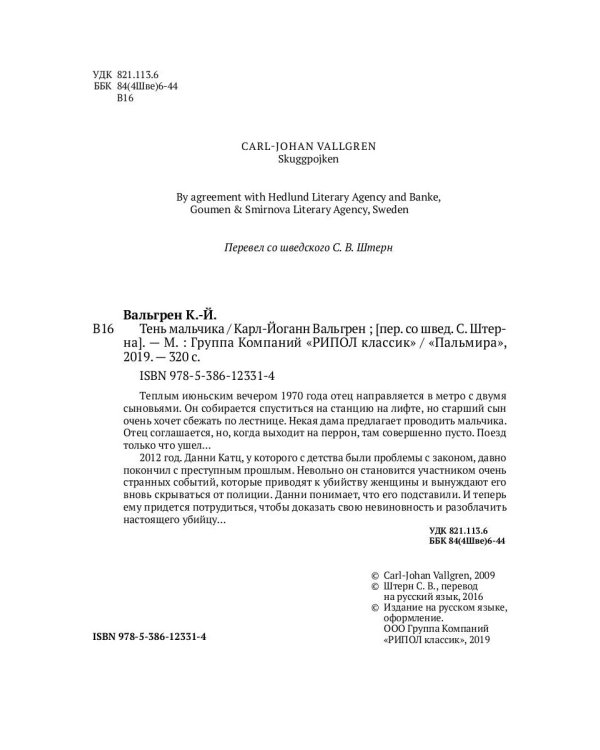 Тень мальчика