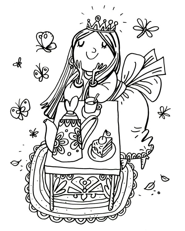 Вечерняя книга принцесс