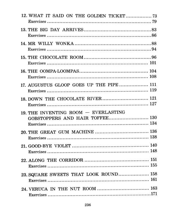 Всадник без головы; Чарли и шоколадная фабрика; Тетрадь для записи английских слов. Уровень Pre-Intermediate