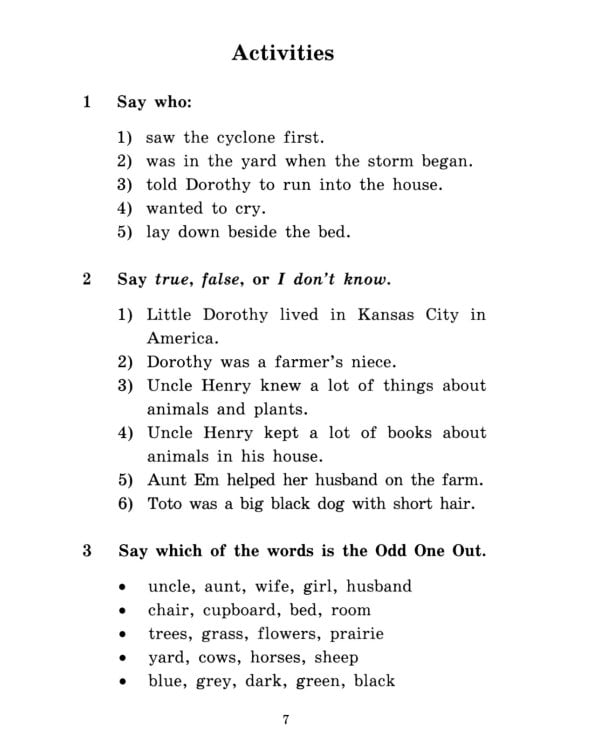 Чудеса страны Оз; Слоненок и другие сказки; Тетрадь для записи английских слов. Уровень Elementary