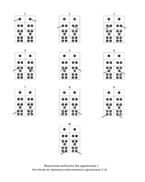 Ритмовые карты для развития внимания: нейротренажер для детей 4-6 лет