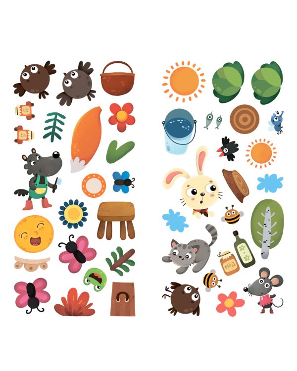 Найди отличия. Сказки