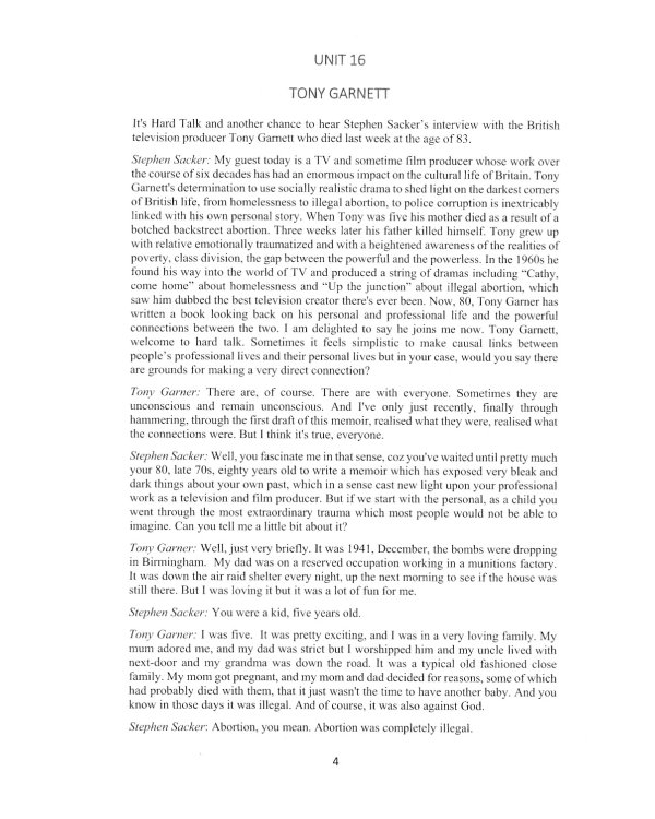 Английский язык. Global issues based on BBC HARDtalk: книга преподавателя: Учебно-методическое пособие: уровни В2–С1. В 2 ч. Ч. 2