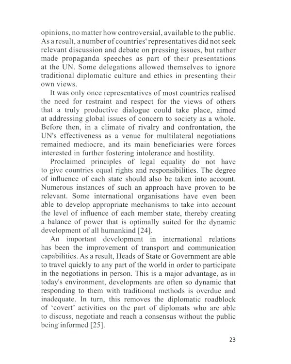 Contemporary diplomacy in practice: new dimensions: monograph = Современные методы и практики дипломатии: монография