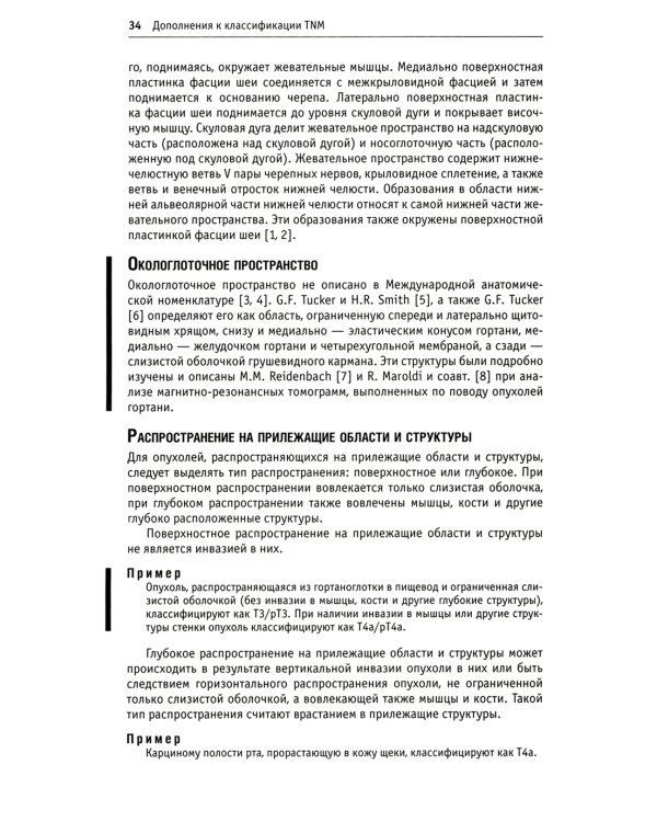 Дополнения к классификации TNM: комментарии для единообразного применения