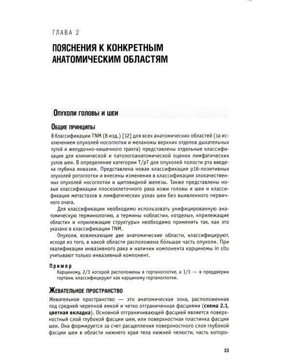 Дополнения к классификации TNM: комментарии для единообразного применения