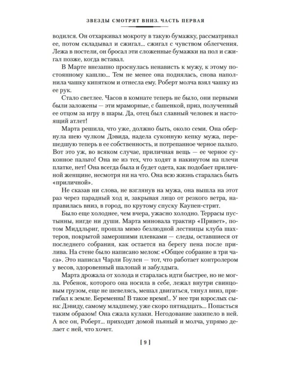 Звезды смотрят вниз: роман