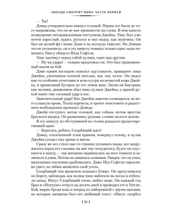 Звезды смотрят вниз: роман