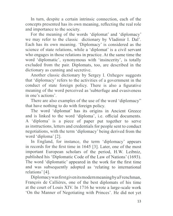 Contemporary diplomacy in practice: new dimensions: monograph = Современные методы и практики дипломатии: монография
