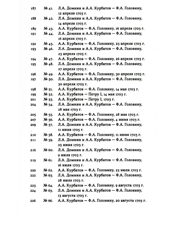 Письма и бумаги прибыльщика Алексея Курбатова (1700-1720-е годы)