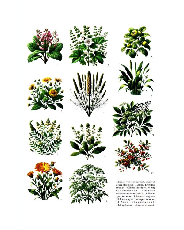 Легендарные лекарственные растения. Технологии приготовления лекарств и лечение заболеваний