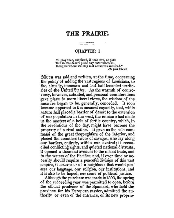 The Prairie