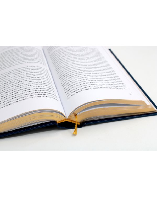 Моя жизнь во Христе или минуты духовного трезвения и созерцания, благоговейного чувства, душевного исправления и покоя в Боге (золот.тиснен., синяя)