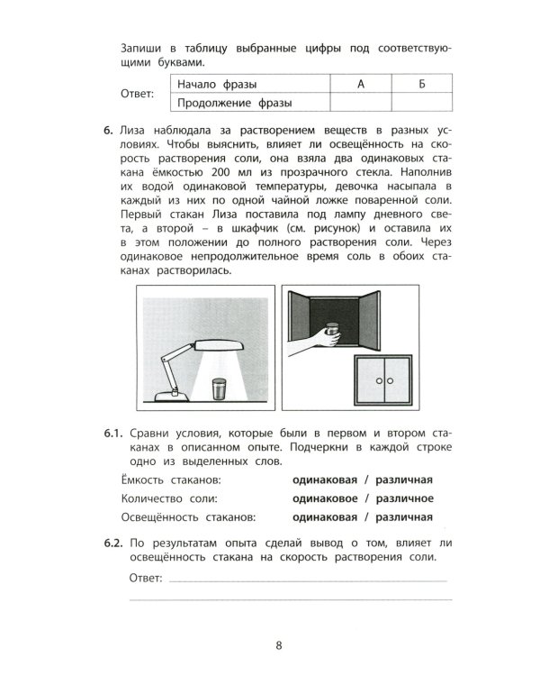 Окружающий мир. 4 кл. 10 вариантов итоговых работ для подготовки к ВПР: Учебное пособие