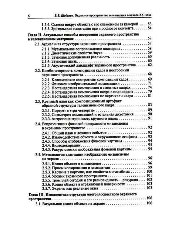 Экранное пространство телевидения в начале XXI века: монография