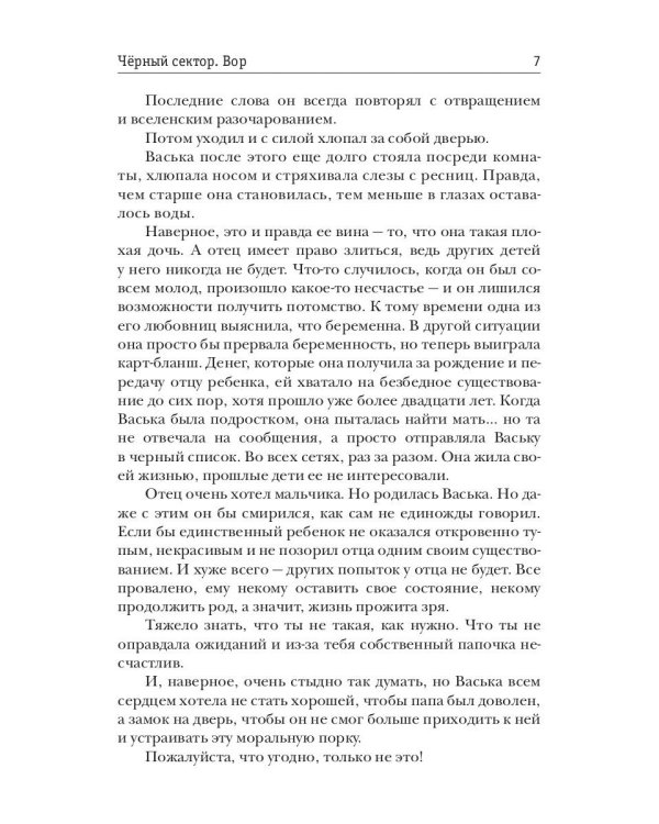 Черный сектор. Вор. Кн. 4