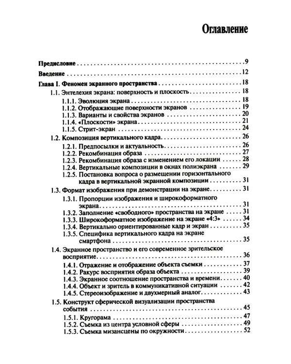 Экранное пространство телевидения в начале XXI века: монография