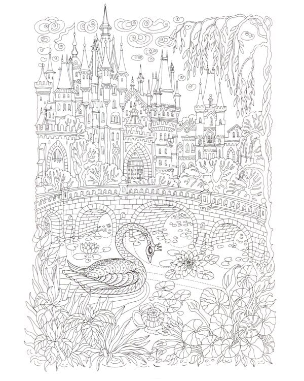 Герои любимых сказок. Творческая раскраска