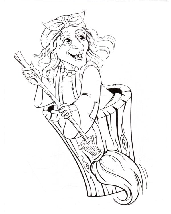 Герои любимых сказок. Творческая раскраска