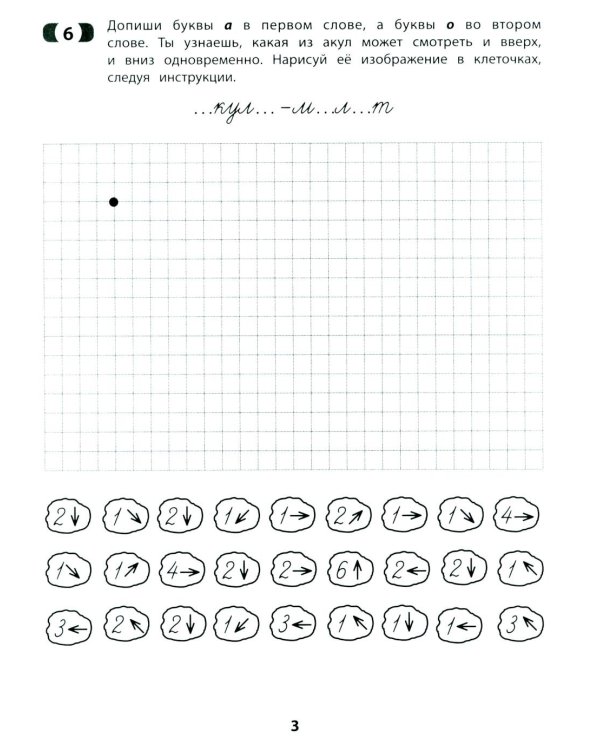 Рукописные строчные буквы: оптико-пространственная дисграфия