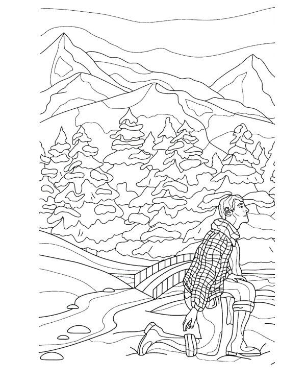 Арт-сказки: стихи и раскраски