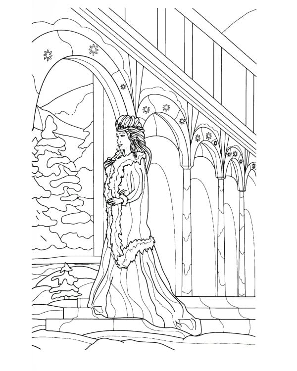 Арт-сказки: стихи и раскраски