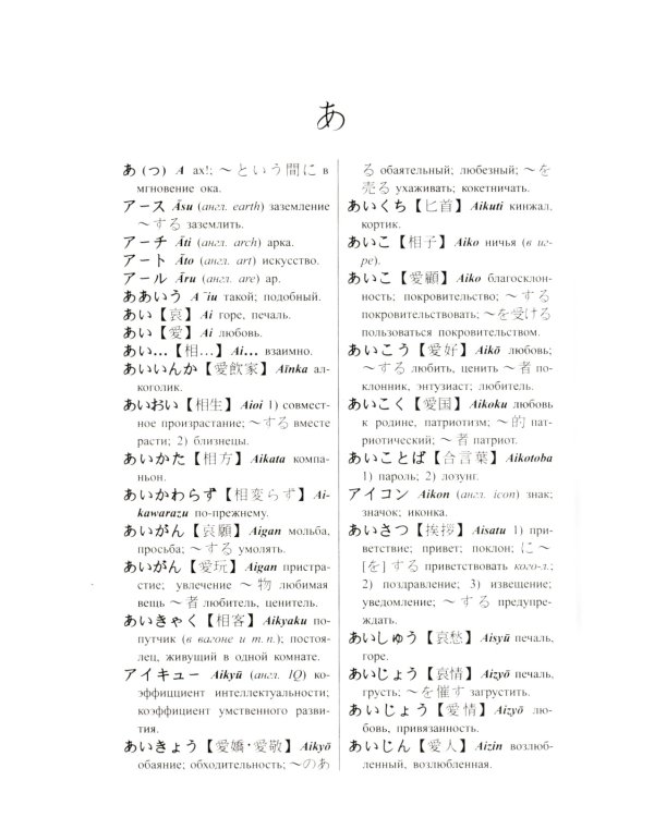 Новый японско-русский русско-японский словарь 100 000 слов и словосочетаний