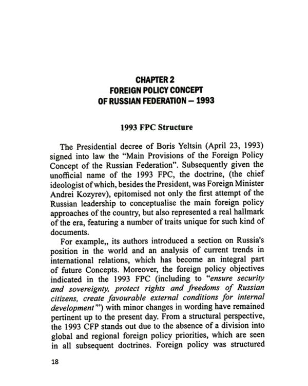 The Grand Strategy of Russia. Monograph = Концептуальные основы внешней политики России: монография