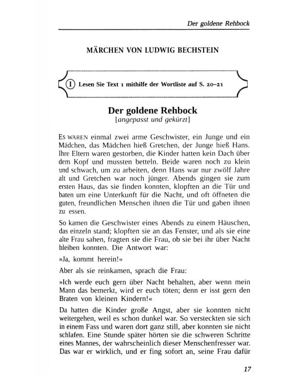Lesebuch fur Deutschlernende. Книга для чтения по немецкой литературе для изучающих немецкий язык