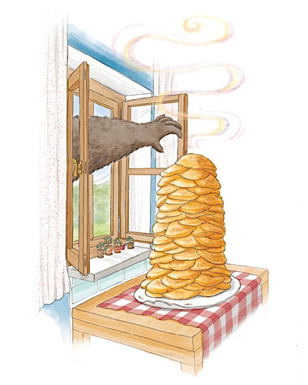 Как медведь и свинка учились делиться