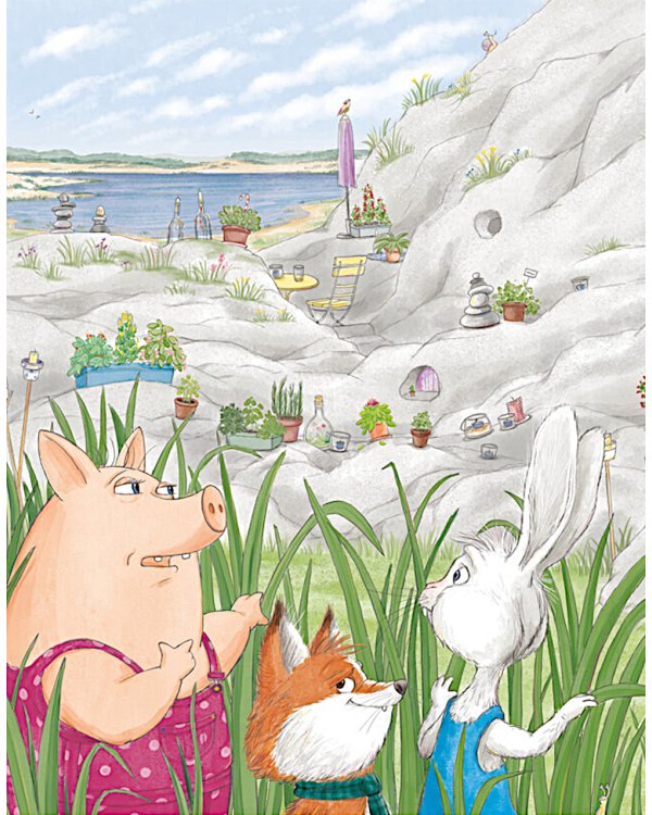 Как медведь и свинка учились делиться