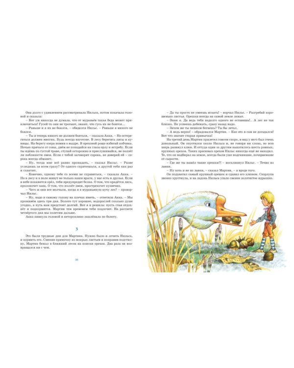 Чудесное путешествие Нильса с дикими гусями: сказочная повесть