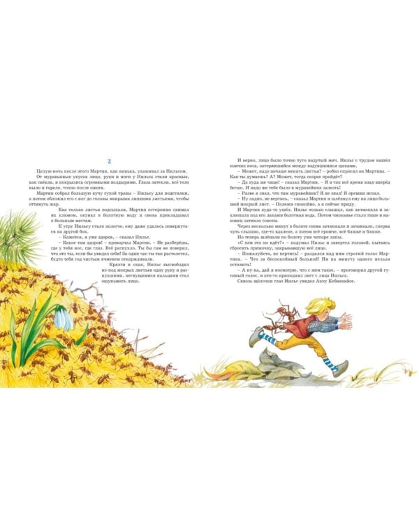 Чудесное путешествие Нильса с дикими гусями: сказочная повесть