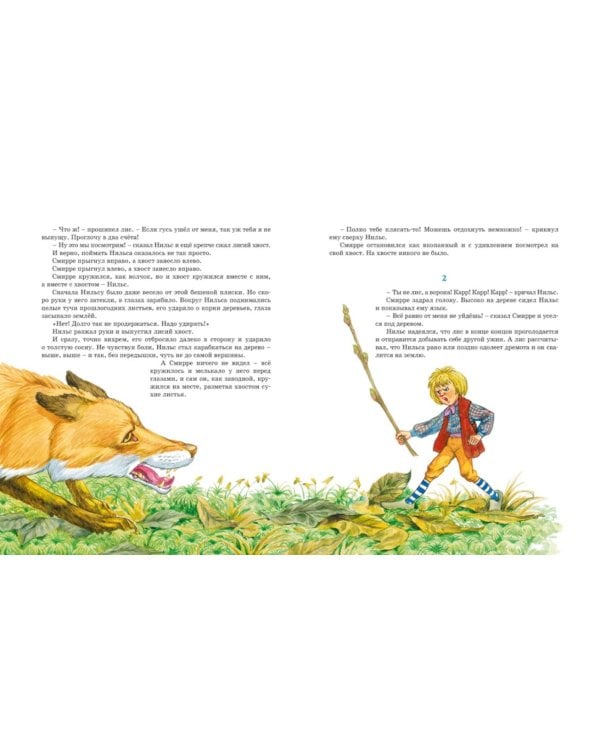 Чудесное путешествие Нильса с дикими гусями: сказочная повесть