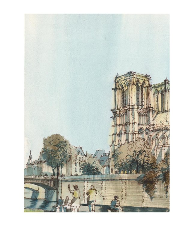 Три дня в Париже. Краткий путеводитель в рисунках