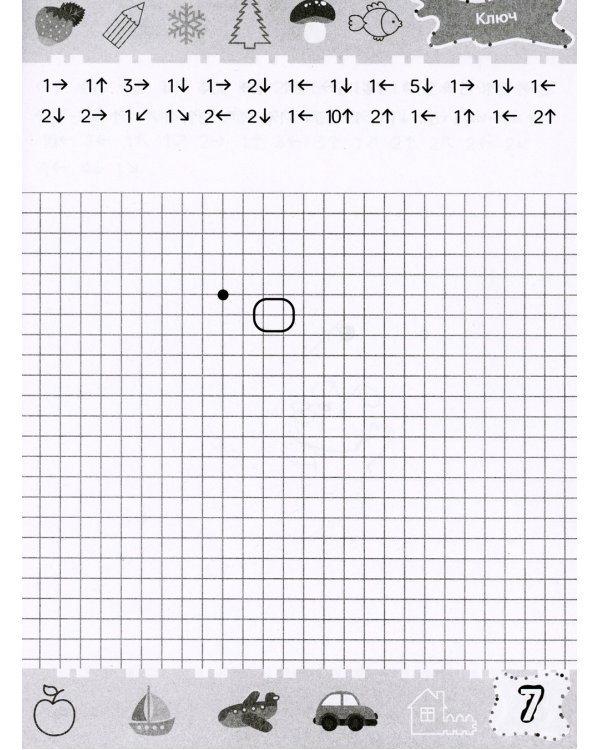 Тренажер-пропись. Графические диктанты. 6-7 лет