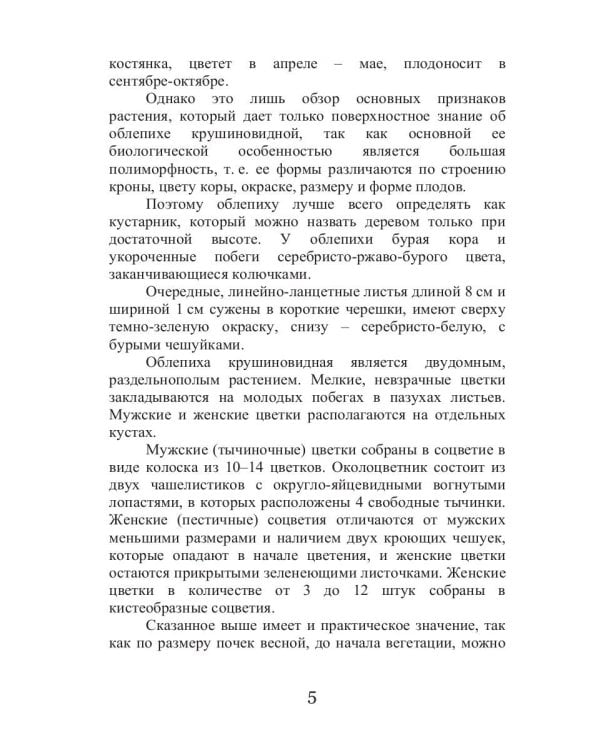 Целительная облепиха