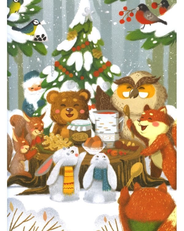 Пушистые снежные сказки