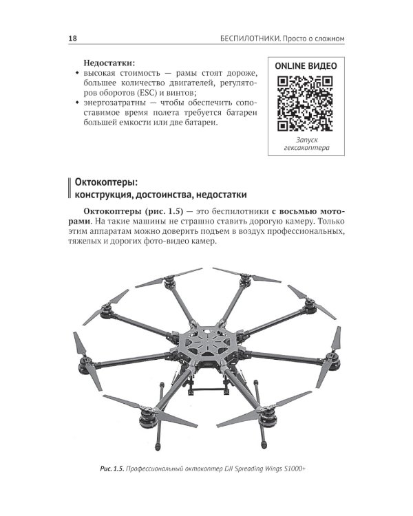 Беспилотники. С QR-кодами для перехода к необходимым ресурсам. Просто о сложном