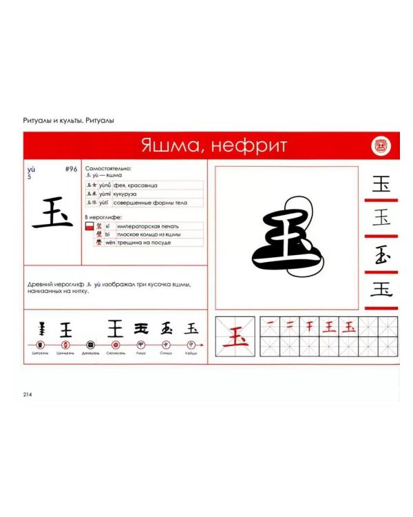 Учи ключи. Изучаем, запоминаем, пишем и играем. 214 ключей китайских иероглифов: Учебное пособие