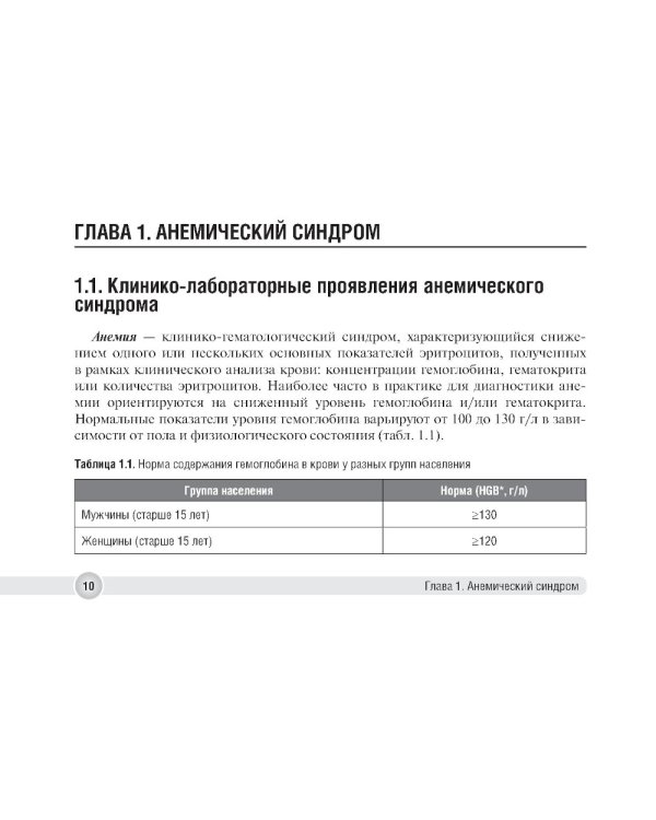 Анемический синдром в практике врача поликлиники