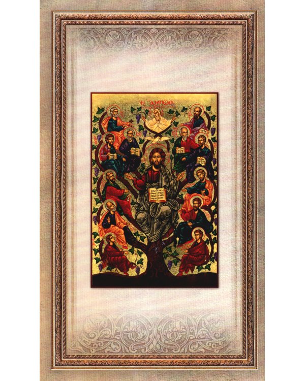 Апостол. Апокалипсис  (золот. тиснен., с накладным крестом)