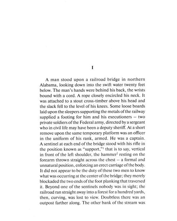 Случай на мосту через Совиный ручей и другие рассказы