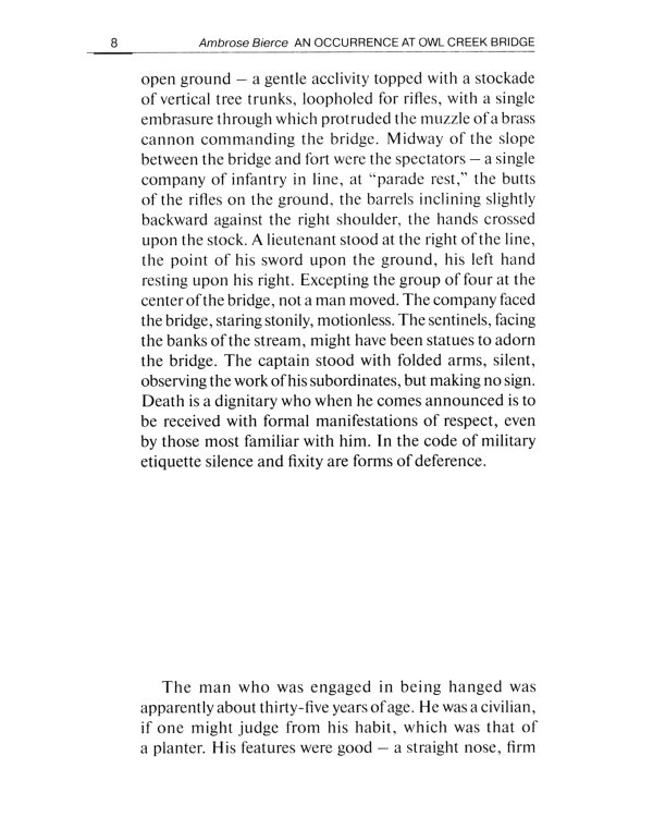 Случай на мосту через Совиный ручей и другие рассказы